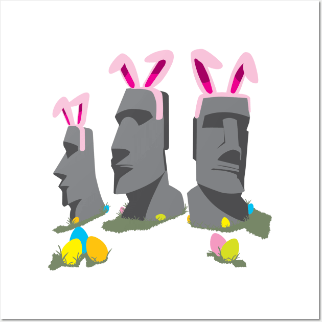 Easter Island Wall Art by DetourShirts